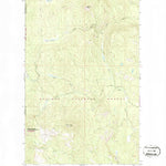 United States Geological Survey Timber Mountain, WA (1967, 24000-Scale) digital map
