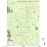 United States Geological Survey Timber Mountain, WA (1992, 24000-Scale) digital map