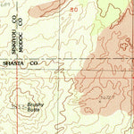 United States Geological Survey Timbered Crater, CA (1990, 24000-Scale) digital map