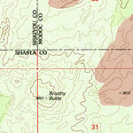 United States Geological Survey Timbered Crater, CA (1995, 24000-Scale) digital map