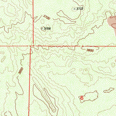 United States Geological Survey Timbered Crater, CA (1995, 24000-Scale) digital map