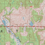 United States Geological Survey Timberland, WI (1982, 24000-Scale) digital map