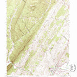 United States Geological Survey Timberville, VA (1967, 24000-Scale) digital map