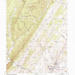 United States Geological Survey Timberville, VA (1994, 24000-Scale) digital map