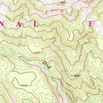 United States Geological Survey Timberwolf Mountain, WA (1971, 24000-Scale) digital map