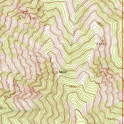 United States Geological Survey Timberwolf Mountain, WA (1971, 24000-Scale) digital map