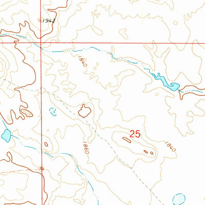 United States Geological Survey Timmer, ND (1971, 24000-Scale) digital map