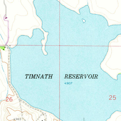United States Geological Survey Timnath, CO (1960, 24000-Scale) digital map