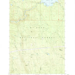United States Geological Survey Timothy Lake, OR (1985, 24000-Scale) digital map