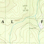 United States Geological Survey Timothy Lake, OR (1985, 24000-Scale) digital map