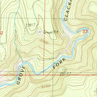 United States Geological Survey Timothy Lake, OR (1985, 24000-Scale) digital map