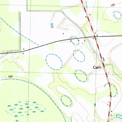United States Geological Survey Timothy, NC (1986, 24000-Scale) digital map