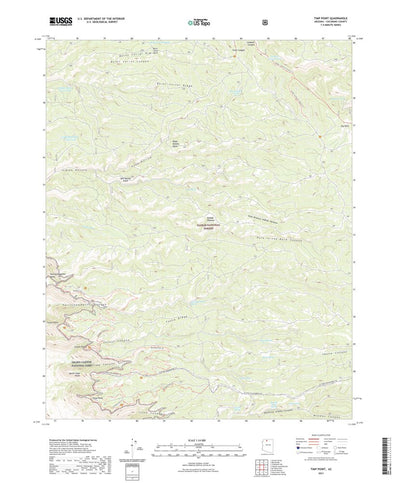 United States Geological Survey Timp Point, AZ (2021, 24000-Scale) digital map