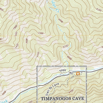 United States Geological Survey Timpanogos Cave, UT (2020, 24000-Scale) digital map