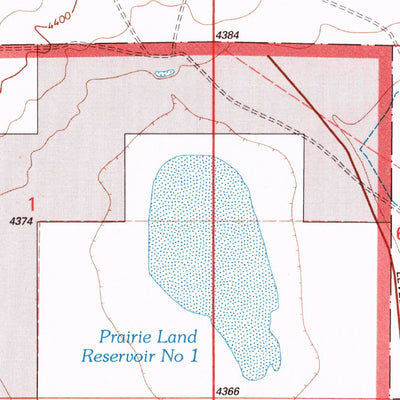 United States Geological Survey Timpas NE, CO (1996, 24000-Scale) digital map