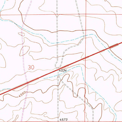United States Geological Survey Timpas NW, CO (1972, 24000-Scale) digital map