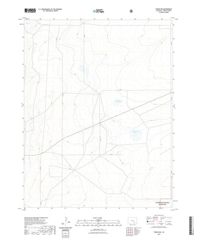 United States Geological Survey Timpas NW, CO (2022, 24000-Scale) digital map