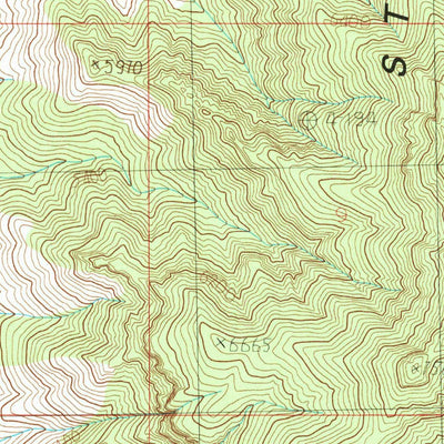 United States Geological Survey Timpie, UT (1985, 24000-Scale) digital map