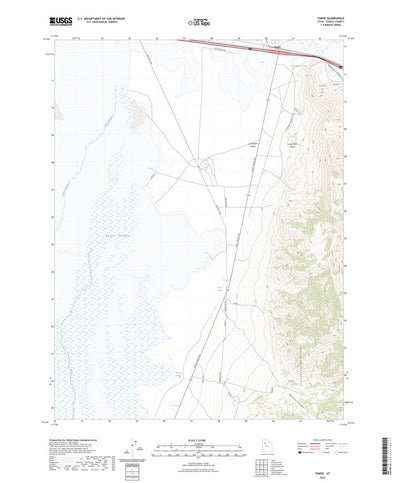 United States Geological Survey Timpie, UT (2023, 24000-Scale) digital map