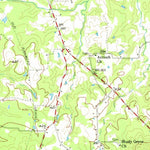 United States Geological Survey Timpson, TX (1958, 62500-Scale) digital map