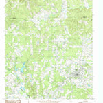 United States Geological Survey Timpson, TX (1984, 24000-Scale) digital map
