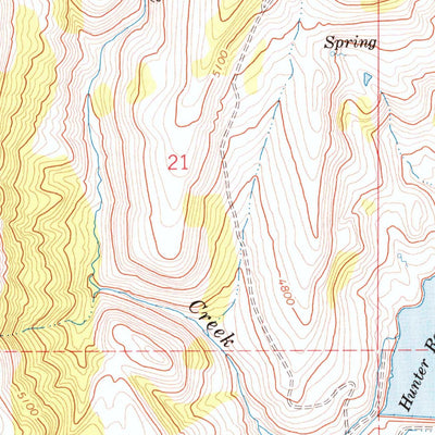 United States Geological Survey Tin Can Ridge, OR (1972, 24000-Scale) digital map