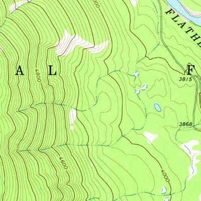United States Geological Survey Tin Creek, MT (1965, 24000-Scale) digital map