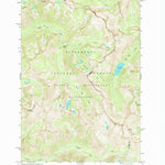United States Geological Survey Tin Cup Lake, MT-ID (1991, 24000-Scale) digital map