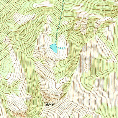 United States Geological Survey Tin Cup Lake, MT-ID (1991, 24000-Scale) digital map
