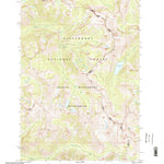 United States Geological Survey Tin Cup Lake, MT-ID (1998, 24000-Scale) digital map