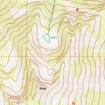 United States Geological Survey Tin Cup Lake, MT-ID (1998, 24000-Scale) digital map