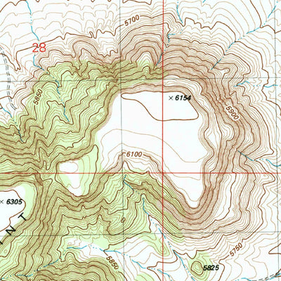 United States Geological Survey Tin House, AZ (1980, 24000-Scale) digital map