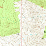United States Geological Survey Tin Mountain, AZ (1968, 24000-Scale) digital map