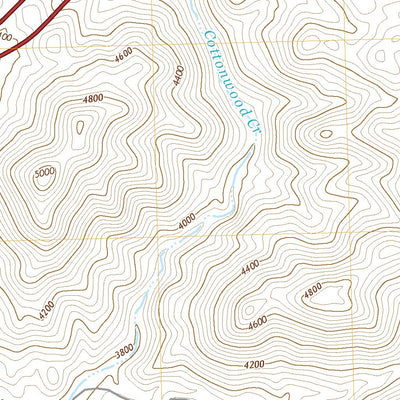 United States Geological Survey Tin Mountain, AZ (2021, 24000-Scale) digital map