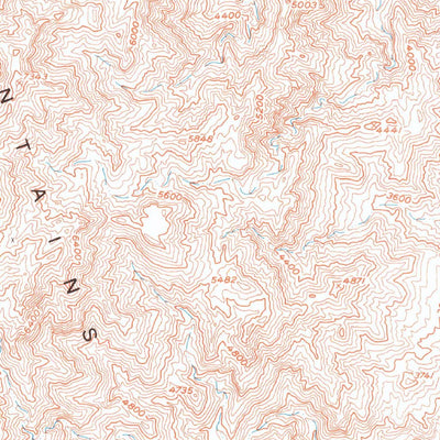 United States Geological Survey Tin Mountain, CA (1957, 62500-Scale) digital map