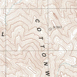 United States Geological Survey Tin Mountain, CA (1988, 24000-Scale) digital map