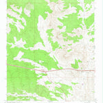 United States Geological Survey Tin Mountain NW, AZ (1968, 24000-Scale) digital map