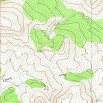United States Geological Survey Tin Mountain NW, AZ (1968, 24000-Scale) digital map
