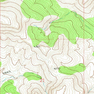 United States Geological Survey Tin Mountain NW, AZ (1968, 24000-Scale) digital map