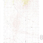 United States Geological Survey Tin Springs Mountain, NV-UT (1986, 24000-Scale) digital map
