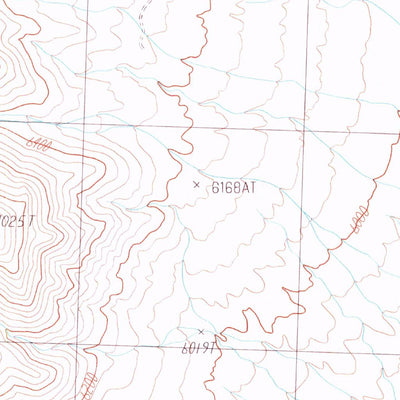 United States Geological Survey Tin Springs Mountain, NV-UT (1986, 24000-Scale) digital map