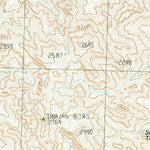 United States Geological Survey Tinajas Altas, AZ (1990, 24000-Scale) digital map