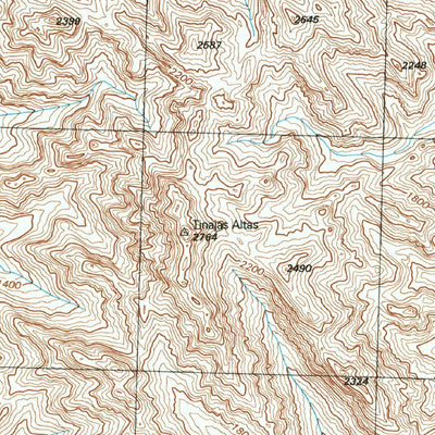 United States Geological Survey Tinajas Altas, AZ (1996, 24000-Scale) digital map