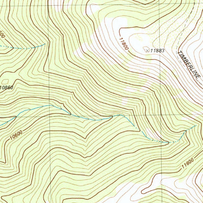 United States Geological Survey Tincup, CO (1982, 24000-Scale) digital map
