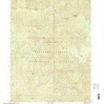 United States Geological Survey Tincup Peak, OR (1998, 24000-Scale) digital map