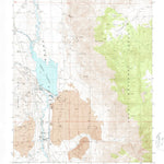 United States Geological Survey Tinemaha Reservoir, CA (1987, 24000-Scale) digital map