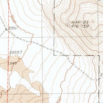 United States Geological Survey Tinemaha Reservoir, CA (1987, 24000-Scale) digital map