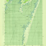 United States Geological Survey Tingles Island, MD (1943, 31680-Scale) digital map