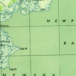 United States Geological Survey Tingles Island, MD (1943, 31680-Scale) digital map