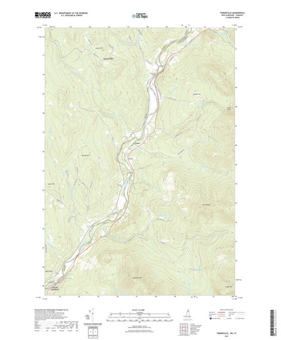 United States Geological Survey Tinkerville, NH (2021, 24000-Scale) digital map